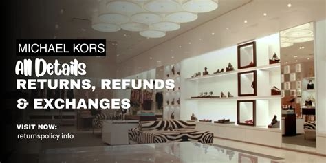 are michael kors returns free|michael kors refund policy.